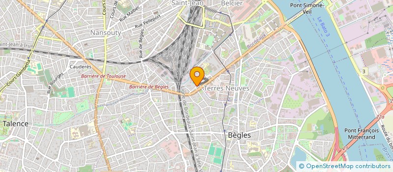 localisation de l'entreprise MADAME CHLOEE CALLENS  BORDEAUX