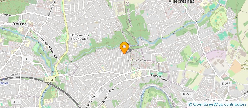 localisation de l'entreprise MADAME CHOCHANA TEBOUL  BRUNOY