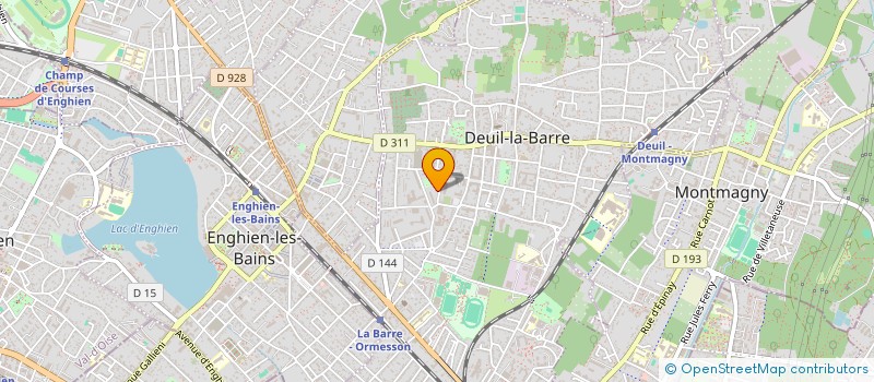 localisation de l'entreprise MADAME CHOLNIKA JAIKAMTIP  DEUIL-LA-BARRE