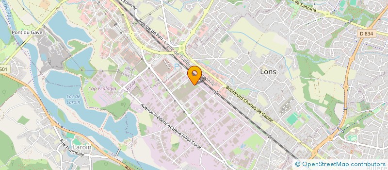 localisation de l'entreprise MADAME CHONNY ESPINOSA à LONS