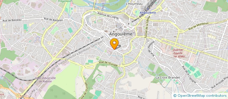 localisation de l'entreprise MADAME CHOUANG PHATHOUMVONG à ANGOULEME