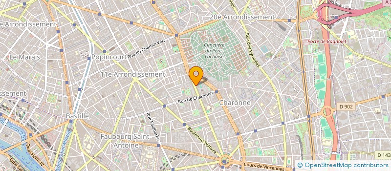 localisation de l'entreprise MADAME CHOUBEILA REMILI  PARIS