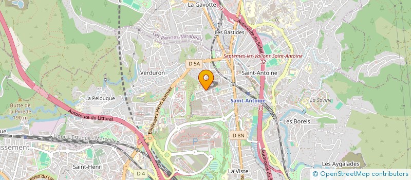 localisation de l'entreprise MADAME CHOUCHAN KAPDJIAN à MARSEILLE 15EME