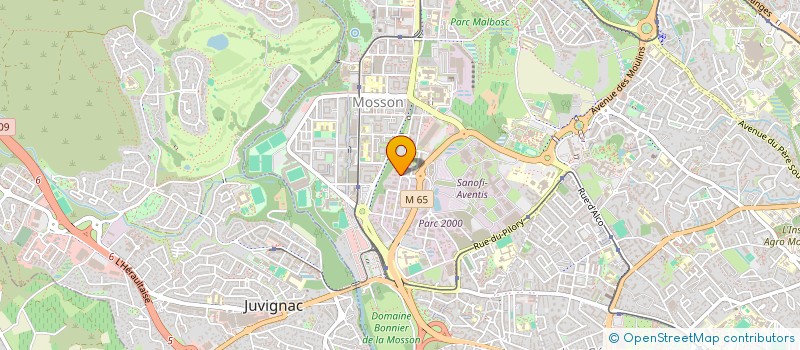 localisation de l'entreprise MADAME CHREIFA BADJI  MONTPELLIER