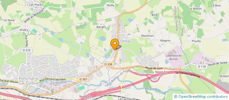 localisation de l'entreprise MADAME CHRIS GOTTE à VINDRY-SUR-TURDINE