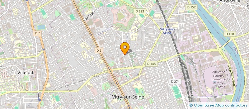 localisation de l'entreprise MADAME CHRIS MARIANGEL TIGRERA LUJAN à VITRY-SUR-SEINE