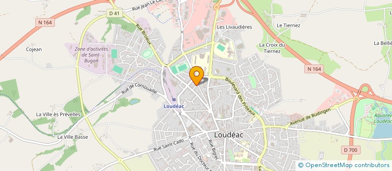 localisation de l'entreprise MADAME CHRISLAINE SAUTRON à LOUDEAC