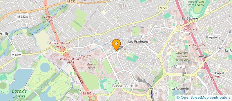 localisation de l'entreprise MADAME CHRISSAN SYLVIUS  TOULOUSE