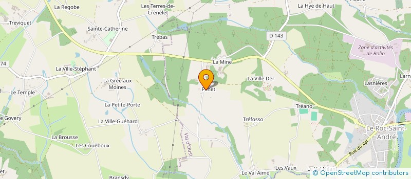 localisation de l'entreprise MADAME CHRISTA CUMMERWIE  VAL D'OUST