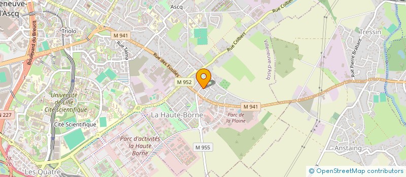 localisation de l'entreprise MADAME CHRISTA FITTSCHEN à VILLENEUVE-D'ASCQ