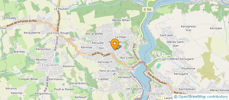 localisation de l'entreprise MADAME CHRISTA GROENEWALD  AUDIERNE