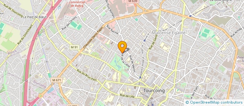 localisation de l'entreprise MADAME CHRISTA INGABIRE  TOURCOING