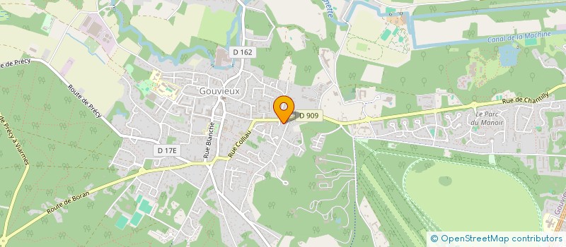 localisation de l'entreprise MADAME CHRISTA MARTI  GOUVIEUX