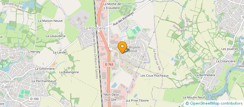 localisation de l'entreprise MADAME CHRISTA MENIER à DOMPIERRE-SUR-YON