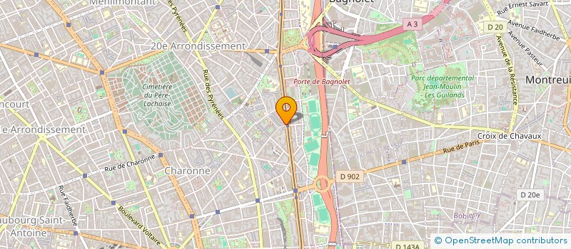 localisation de l'entreprise MADAME CHRISTA XU  PARIS