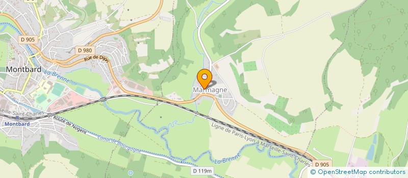 localisation de l'entreprise MADAME CHRISTABEL BOXOEN  TOUILLON