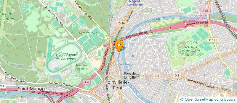 localisation de l'entreprise MADAME CHRISTAINE MAUREL  JOINVILLE-LE-PONT