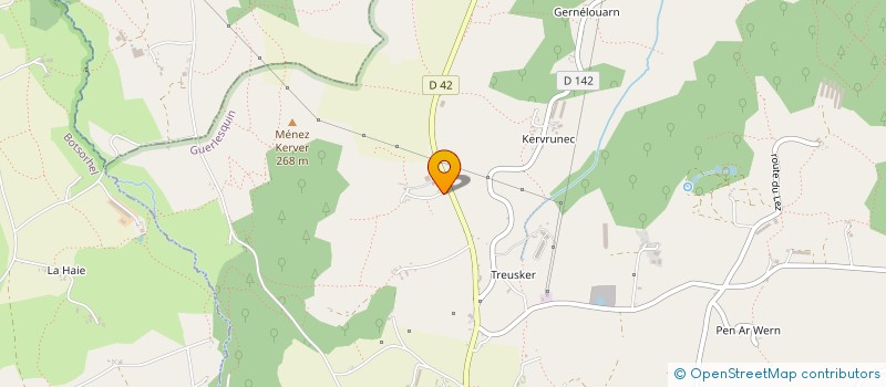 localisation de l'entreprise MADAME CHRISTAL BRESARD  GUERLESQUIN