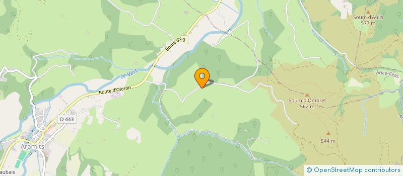 localisation de l'entreprise MADAME CHRISTEL ADAM  OLORON-SAINTE-MARIE