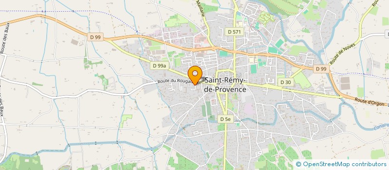 localisation de l'entreprise MADAME CHRISTEL AGEORGES  SAINT-REMY-DE-PROVENCE