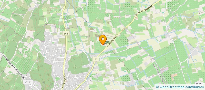 localisation de l'entreprise MADAME CHRISTEL AILLAUD  CAUMONT-SUR-DURANCE