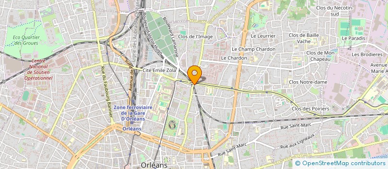 localisation de l'entreprise MADAME CHRISTEL ARCHENAULT  ORLEANS