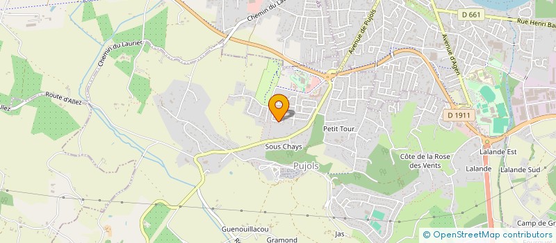 localisation de l'entreprise MADAME CHRISTEL ARMENGAUD  VILLENEUVE-SUR-LOT