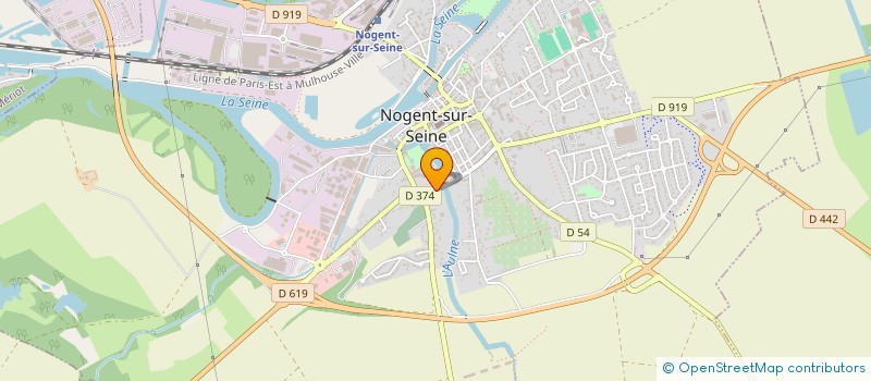 localisation de l'entreprise MADAME CHRISTEL BACHY  NOGENT-SUR-SEINE