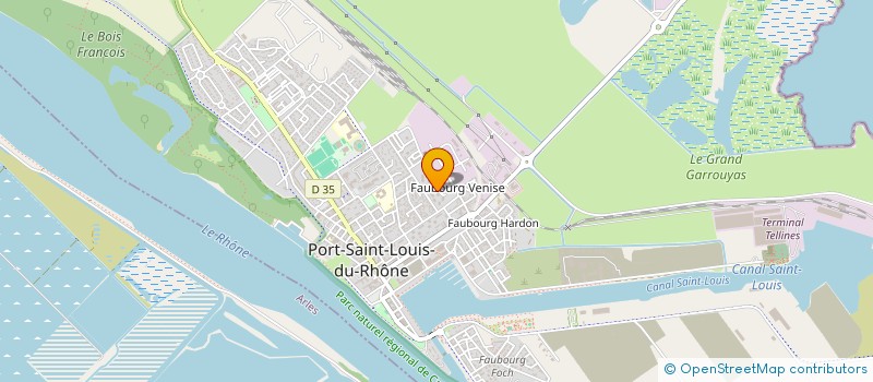 localisation de l'entreprise MADAME CHRISTEL BEAINI à PORT-SAINT-LOUIS
