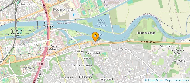 localisation de l'entreprise MADAME CHRISTEL BELOUET  SAINT-AVERTIN