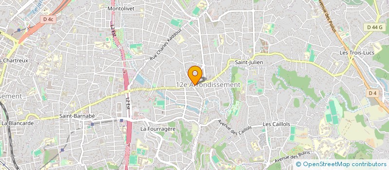 localisation de l'entreprise MADAME CHRISTEL BILLIA à MARSEILLE