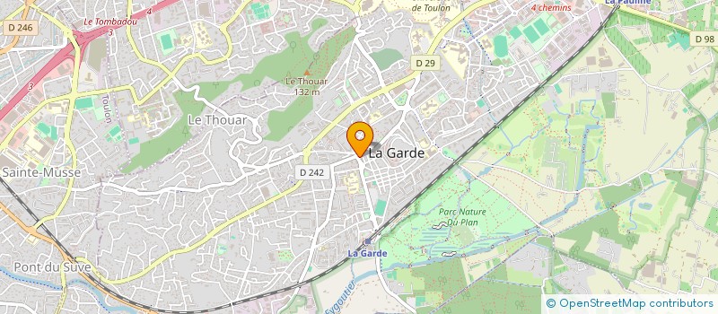 localisation de l'entreprise MADAME CHRISTEL BONCOMPAIN  LA GARDE