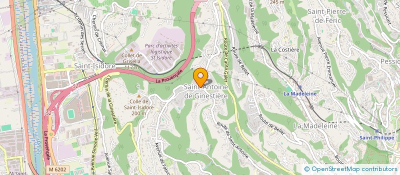 localisation de l'entreprise MADAME CHRISTEL BOUIT  NICE