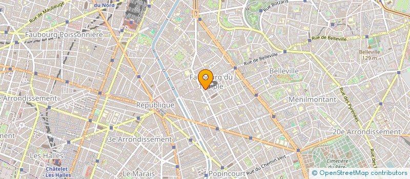 localisation de l'entreprise MADAME CHRISTEL BOUSSELIN  PARIS