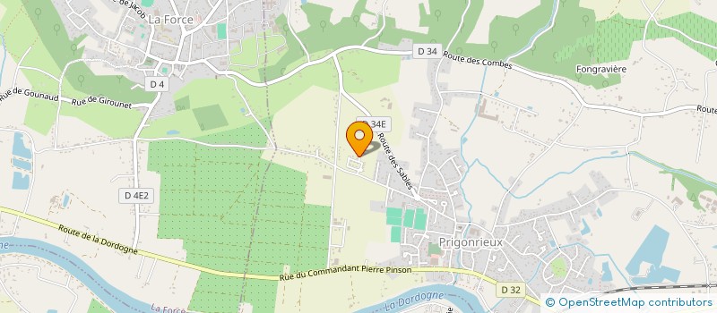 localisation de l'entreprise MADAME CHRISTEL BOUTILLIER  PRIGONRIEUX