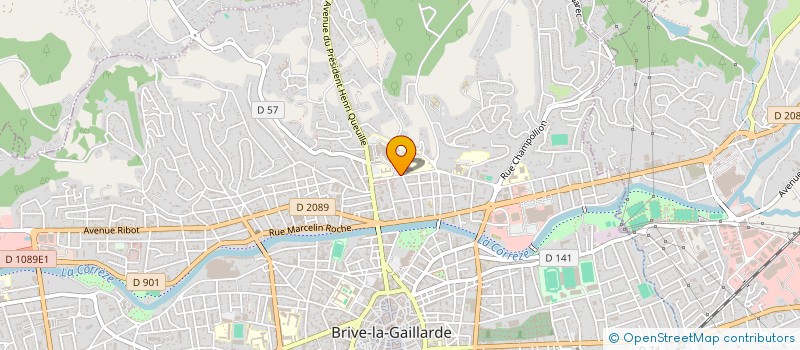 localisation de l'entreprise MADAME CHRISTEL BRETON à BRIVE-LA-GAILLARDE