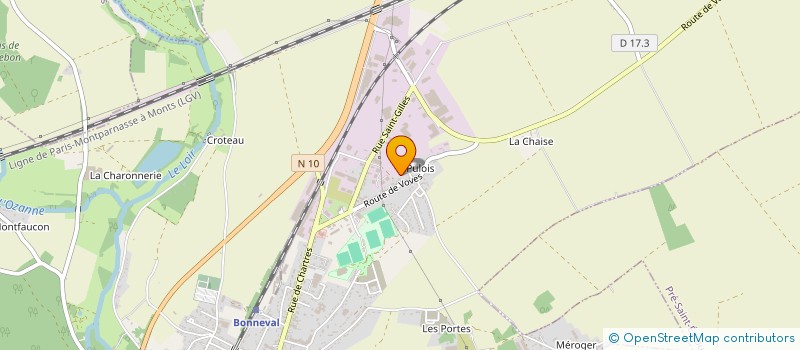 localisation de l'entreprise MADAME CHRISTEL BRICHE à BONNEVAL