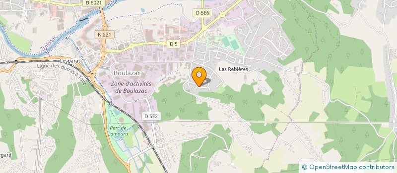 localisation de l'entreprise MADAME CHRISTEL CALEY  BOULAZAC ISLE MANOIRE