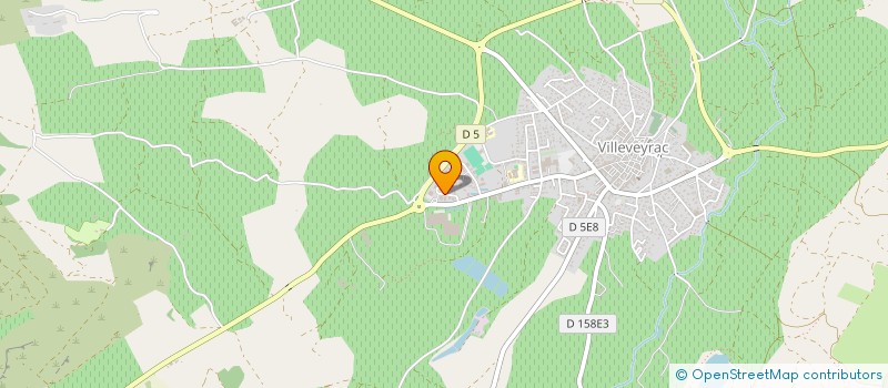 localisation de l'entreprise MADAME CHRISTEL CAMILLERI  VILLEVEYRAC