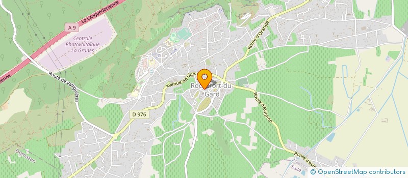 localisation de l'entreprise MADAME CHRISTEL CARPIGNANO à ROCHEFORT-DU-GARD