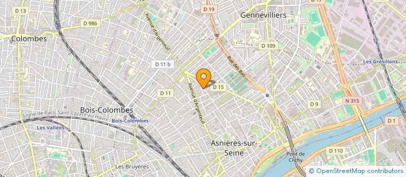 localisation de l'entreprise MADAME CHRISTEL CARTALADE  ASNIERES-SUR-SEINE