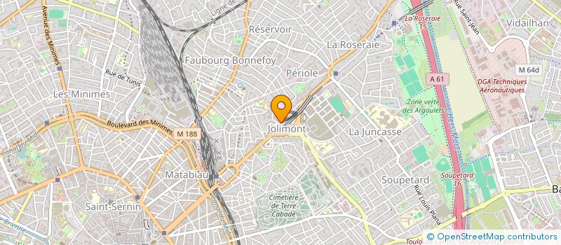localisation de l'entreprise MADAME CHRISTEL CASSAGNE à TOULOUSE
