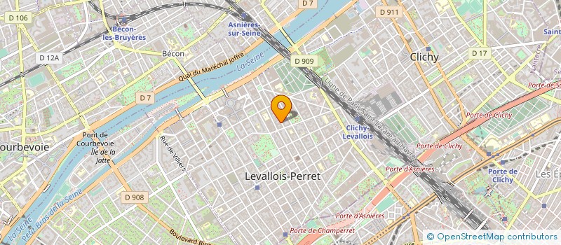 localisation de l'entreprise MADAME CHRISTEL CHAAYA à LEVALLOIS-PERRET
