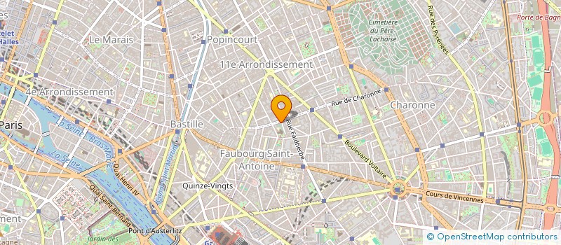 localisation de l'entreprise MADAME CHRISTEL CHAUVEAU  PARIS