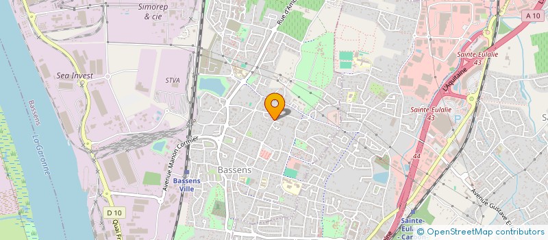localisation de l'entreprise MADAME CHRISTEL CHEROT  BASSENS