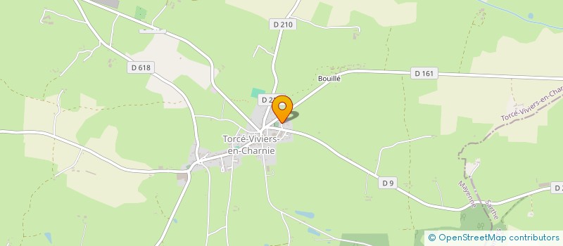 localisation de l'entreprise MADAME CHRISTEL CHIPON à BLANDOUET-SAINT JEAN