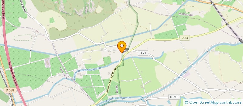 localisation de l'entreprise MADAME CHRISTEL CILESTRINI  SENAS