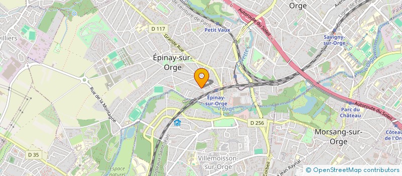 localisation de l'entreprise MADAME CHRISTEL CRASSOUS  EPINAY-SUR-ORGE