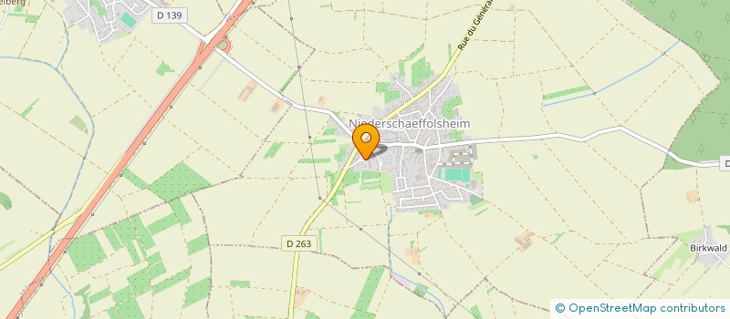 localisation de l'entreprise MADAME CHRISTEL DOERENKAMP  NIEDERSCHAEFFOLSHEIM