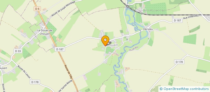 localisation de l'entreprise MADAME CHRISTEL DOUBLET  CHOUAIN